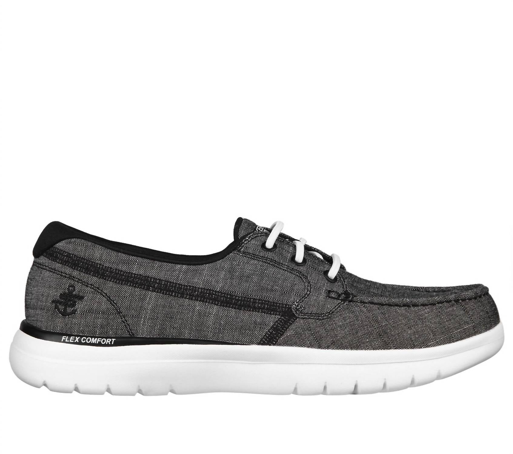 Skechers Women's On The Go Flex Shoes in black white - women's sneaker