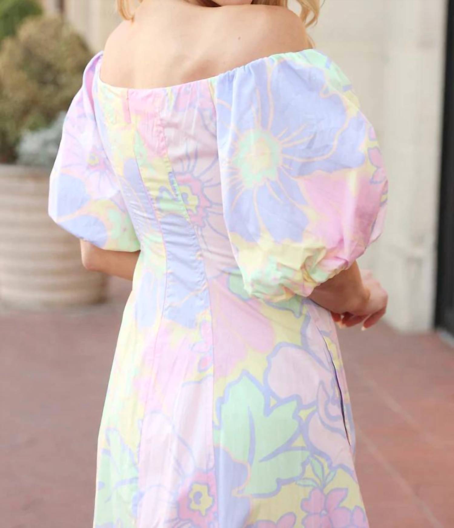 Karlie - Off Shoulder Maxi Dress