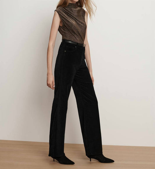 Veronica Beard - Taylor High Rise Wide Leg Jean