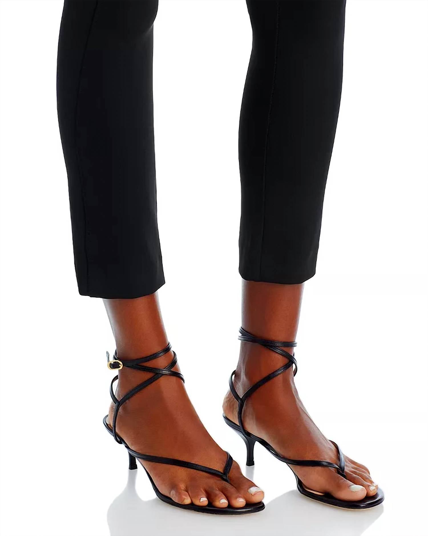 Veronica Beard Zip Back Scuba Pants in black 1 - women's pants - view 4