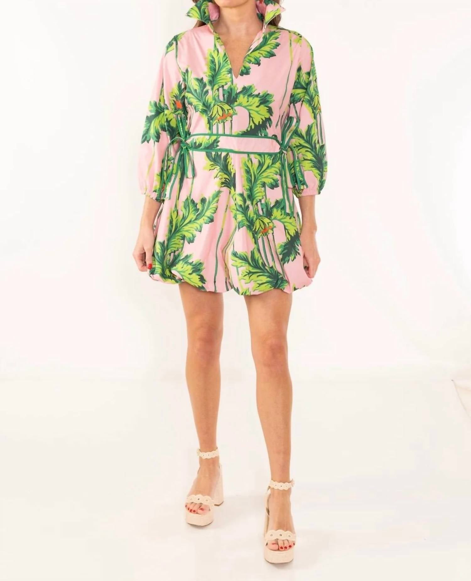 House Of Mbr - Birdie Bubble Short Dress