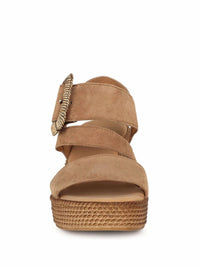 Gabor - Women's Suede Platform Wedge Sandals