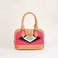 Myra Bag Women's Loyal West Suave Mini Bag in pink mix - women's bag