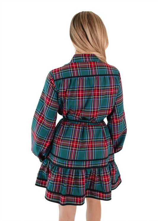 J.Marie - Zanna Long Sleeve Tie Dress