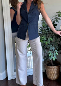 Love Token - Polly Lapel Neckline Vest