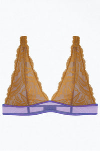 KARLA LACE HIGH APEX TRIANGLE BRA