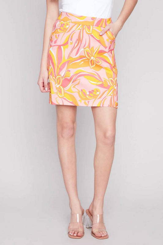 Charlie B - Printed Stretch Skort