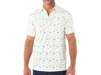 Criquet Performance Sport Range Polo Shirt in pickleballer white - men's shirt