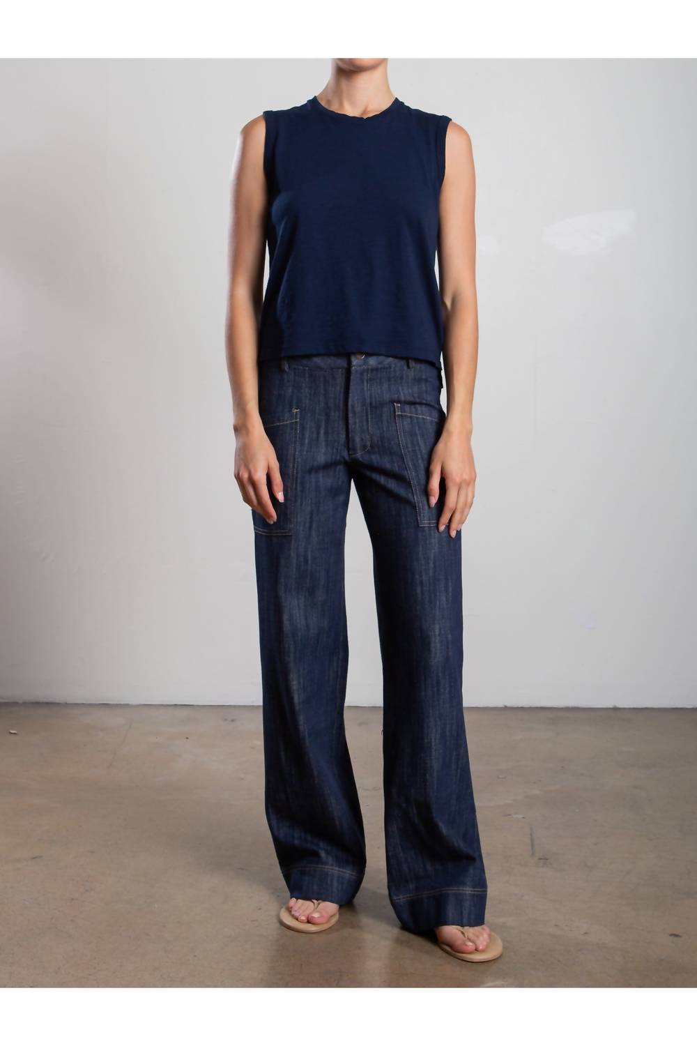 Pharaoh Aiden Mid-rise Pant in night - women's pants
