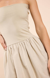 Sadie & Sage - Happier Now Strapless Tube Bubble Dress