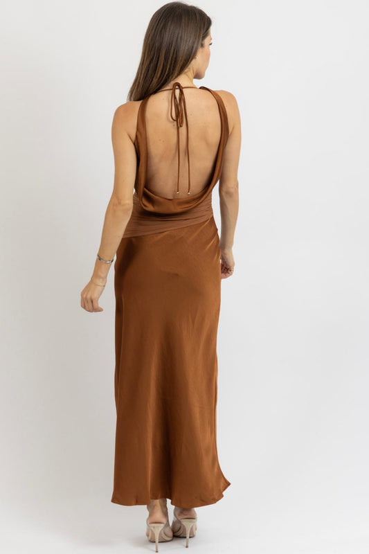 One & Only - Stella Cowl Back Dress