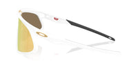 Oakley Men's Rslv Sunglasses in matte white prizm 24k lens - men's accessory - alternate view