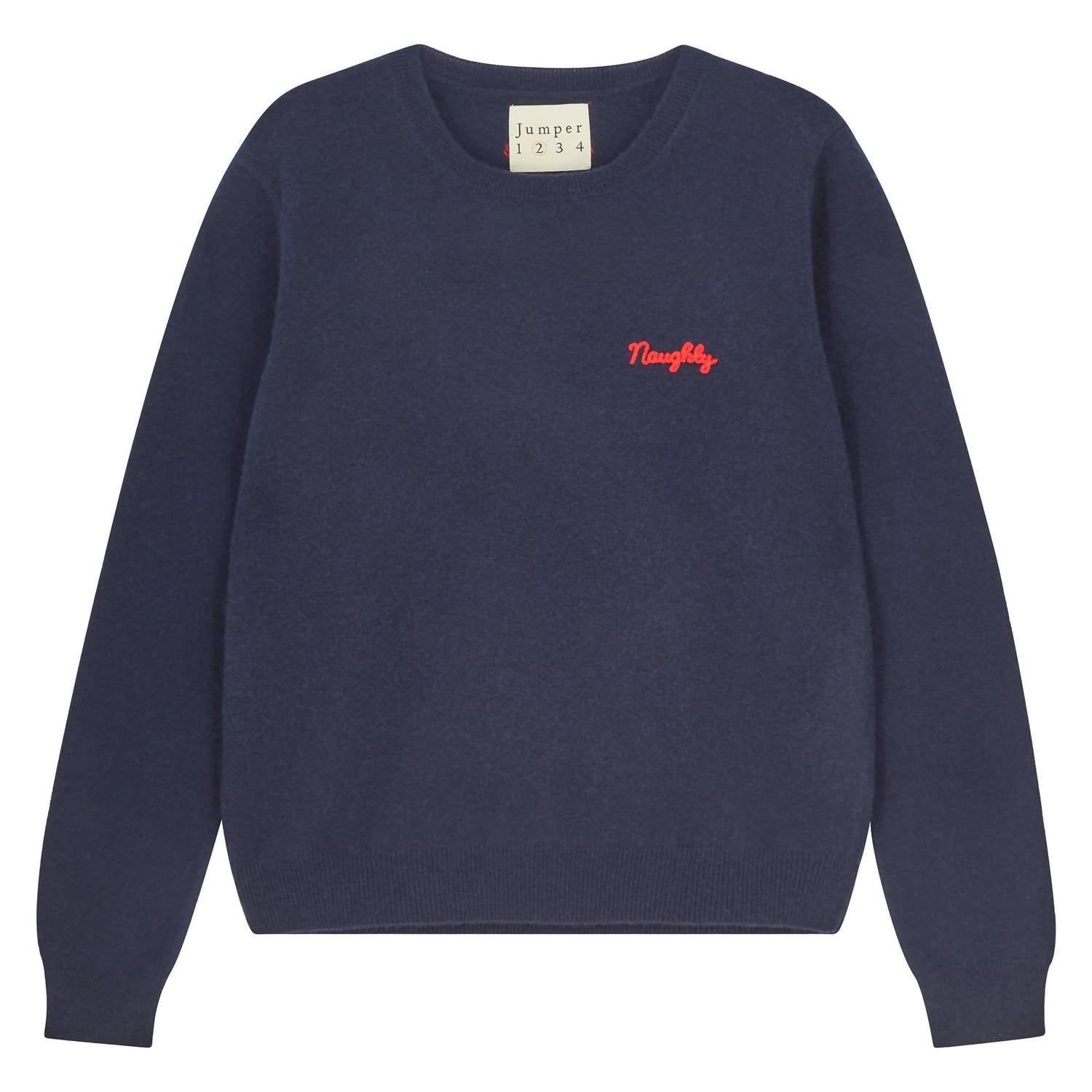 Jumper1234 - Cashmere Naughty Crew Neck Sweater