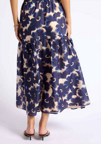 Sage The Label - Floral Tiered Maxi Skirt