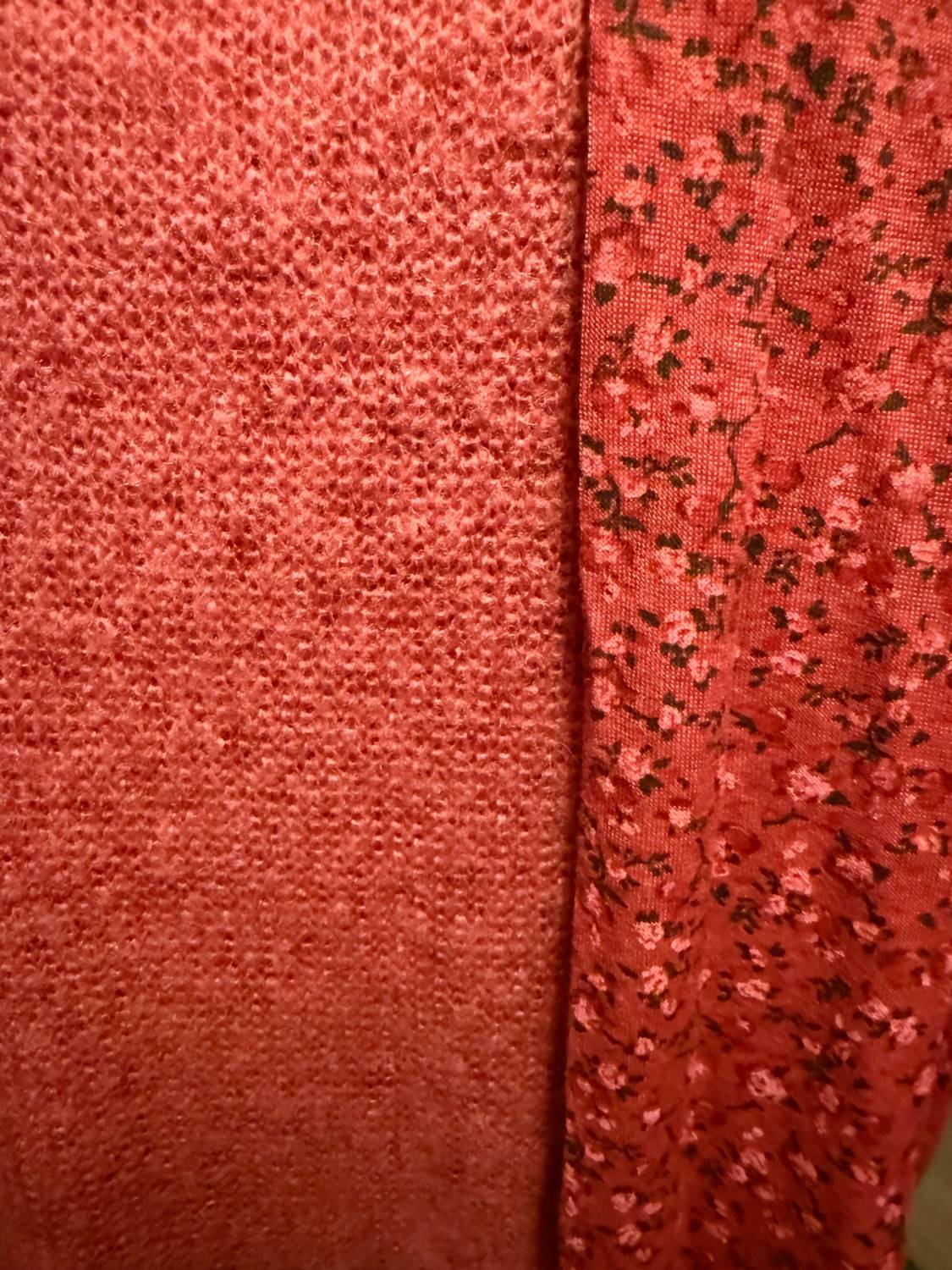 Made In Italy - Knitted 2 Layer Top & Scarf