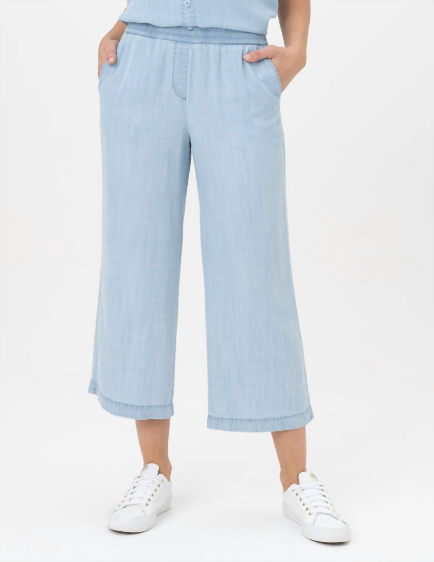 Renuar - Wide Leg Gaucho Pants