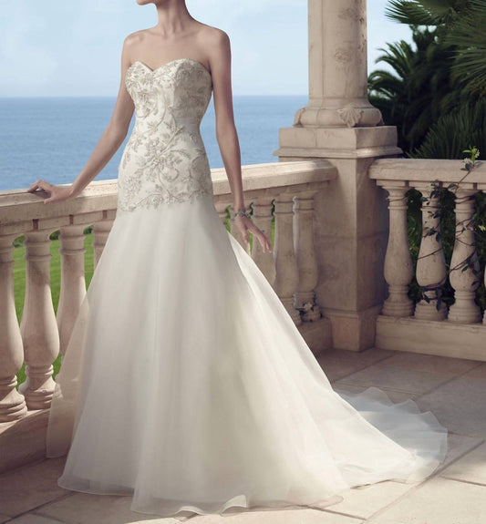 Casablanca - STRAPLESS SWEETHEART GOWN