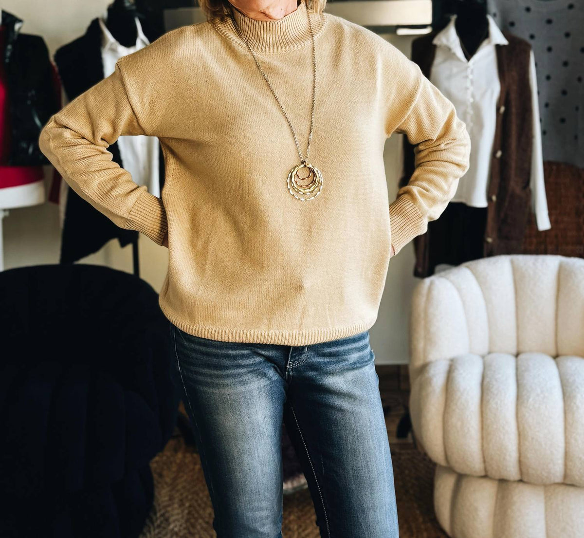 Emberloom - The Quiet Confidence Long Sleeve Sweater