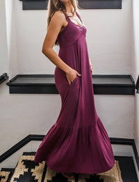 Yala - Cleo Babydoll Bamboo Maxi Dress