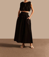 Adriana Degreas - Solid Inamorata Cropped Blouse