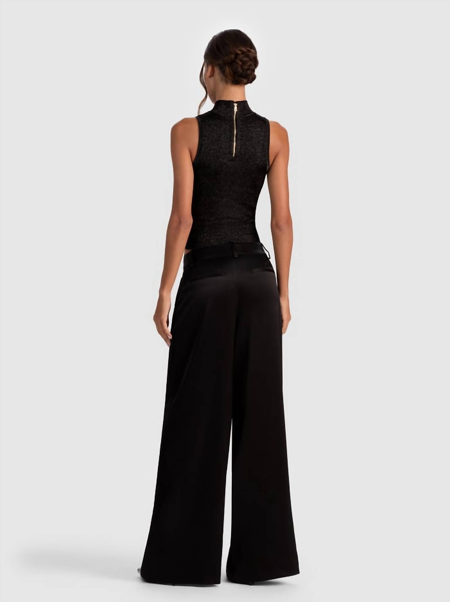 Alice + Olivia - Darcey Metallic Tank Top