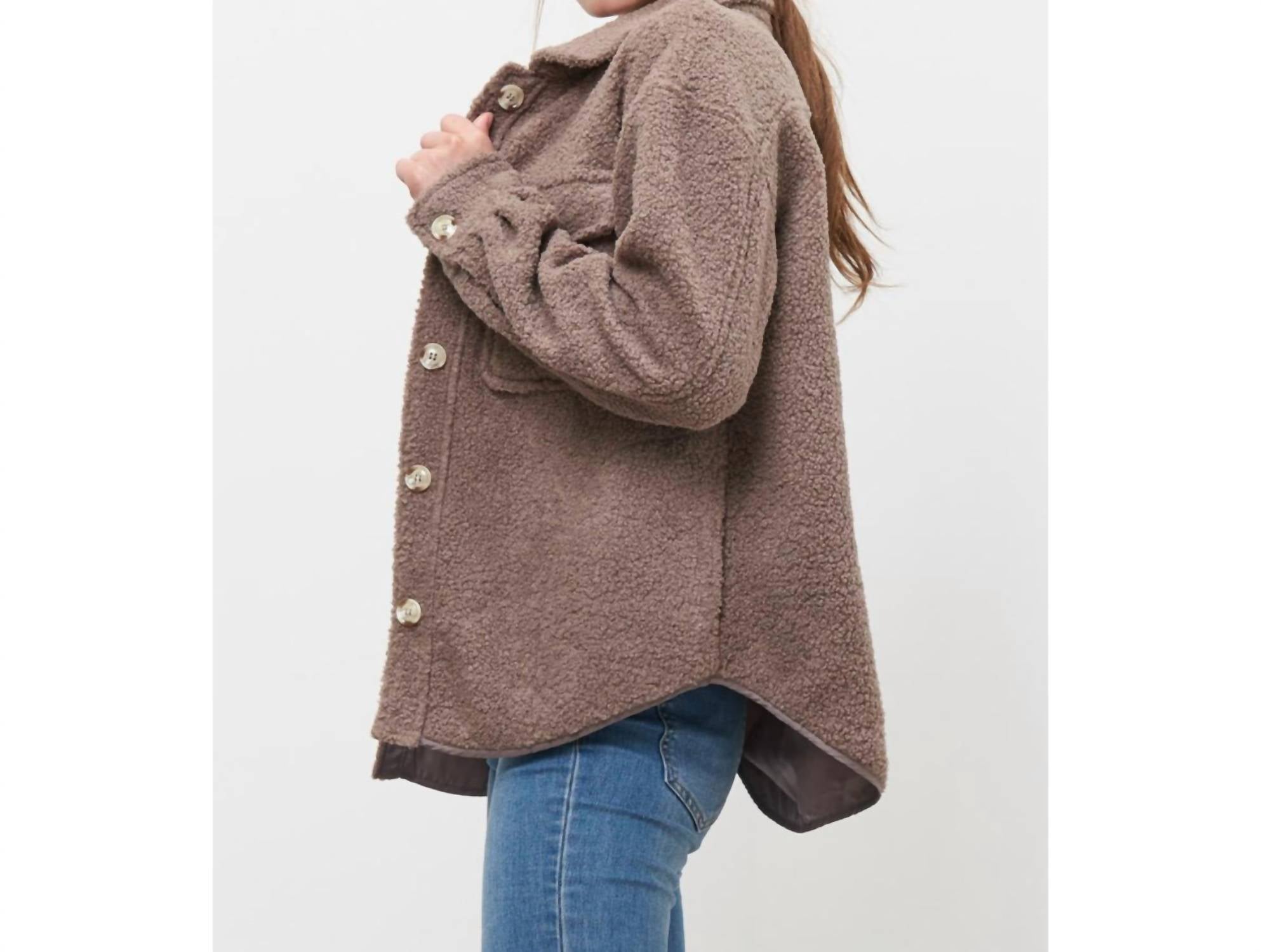 Newbury Kustom - Teddy Bear Button Down Jacket