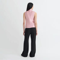 Nanushka - Colson Slip Satin Turtleneck Top