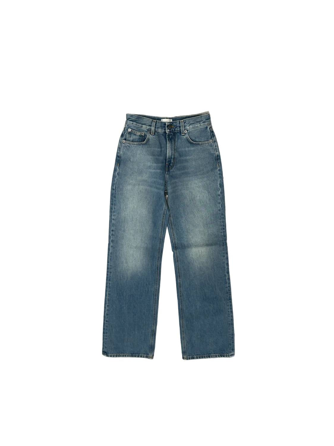 Haikure Women's Korea Jeans in lagoon wash - women's jeans - alternate view