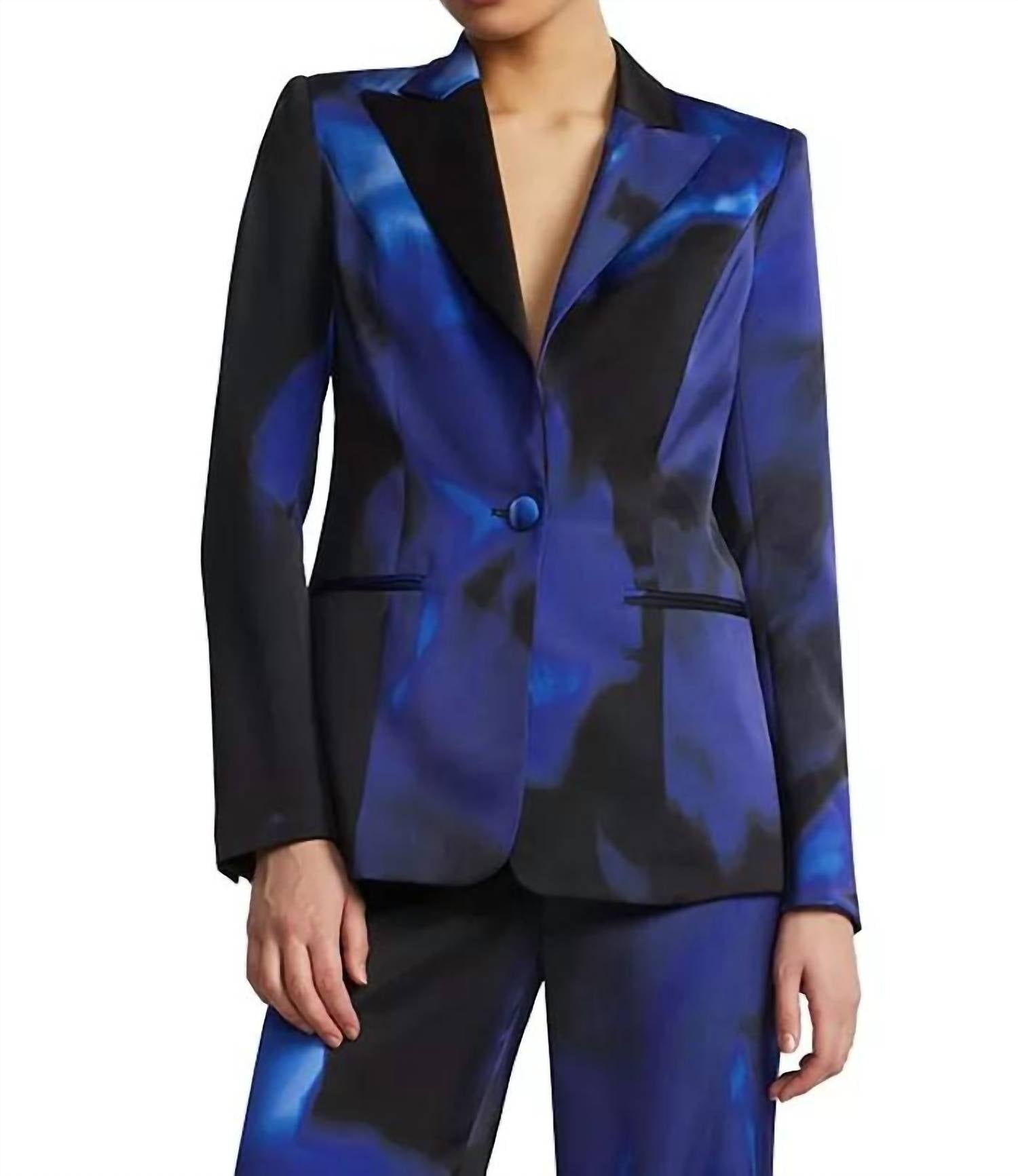 Bcbgmaxazria - Long Sleeve Printed Blazer