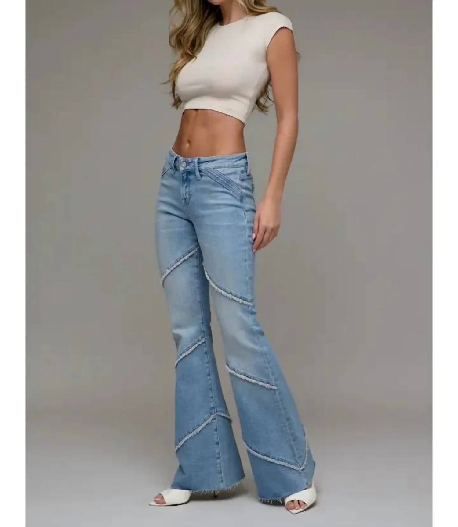 Hidden - Happi Low Rise Fashion Flare Jeans