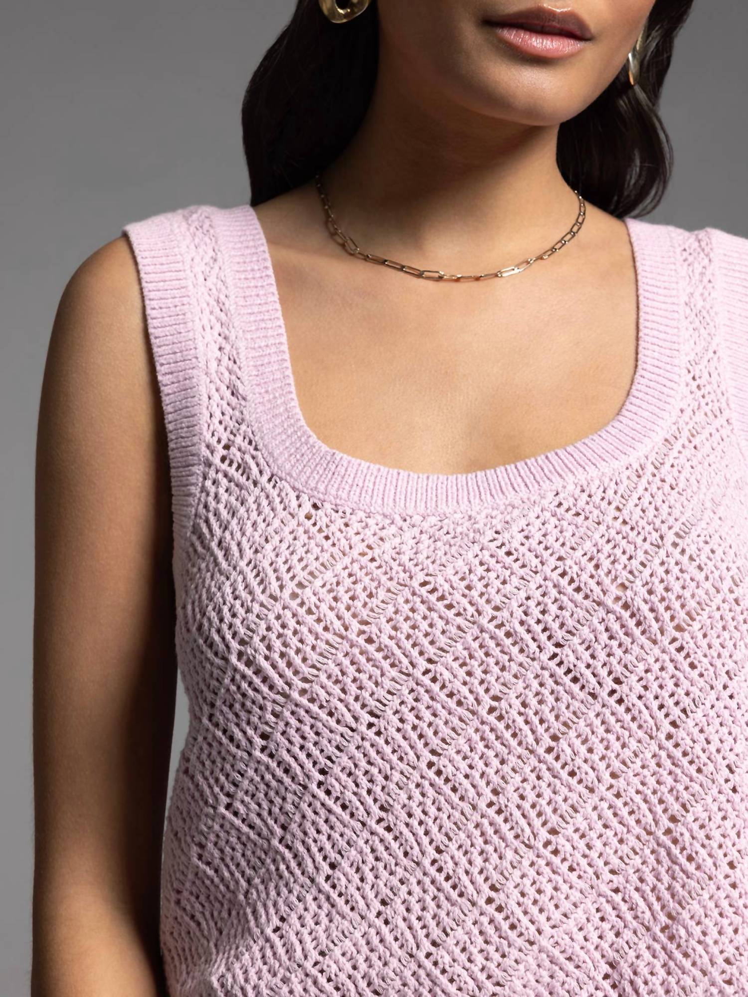 Weekend Los Angeles - Bailey Square Neck Knit Top