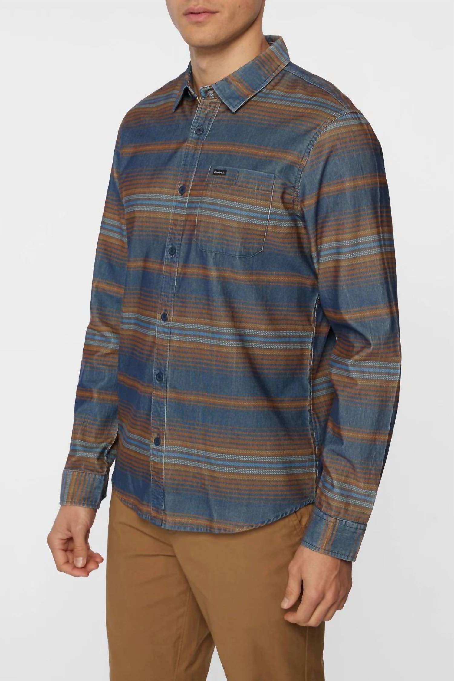 O'Neill - Caruso Stripe 2 Long Sleeve Woven Shirt