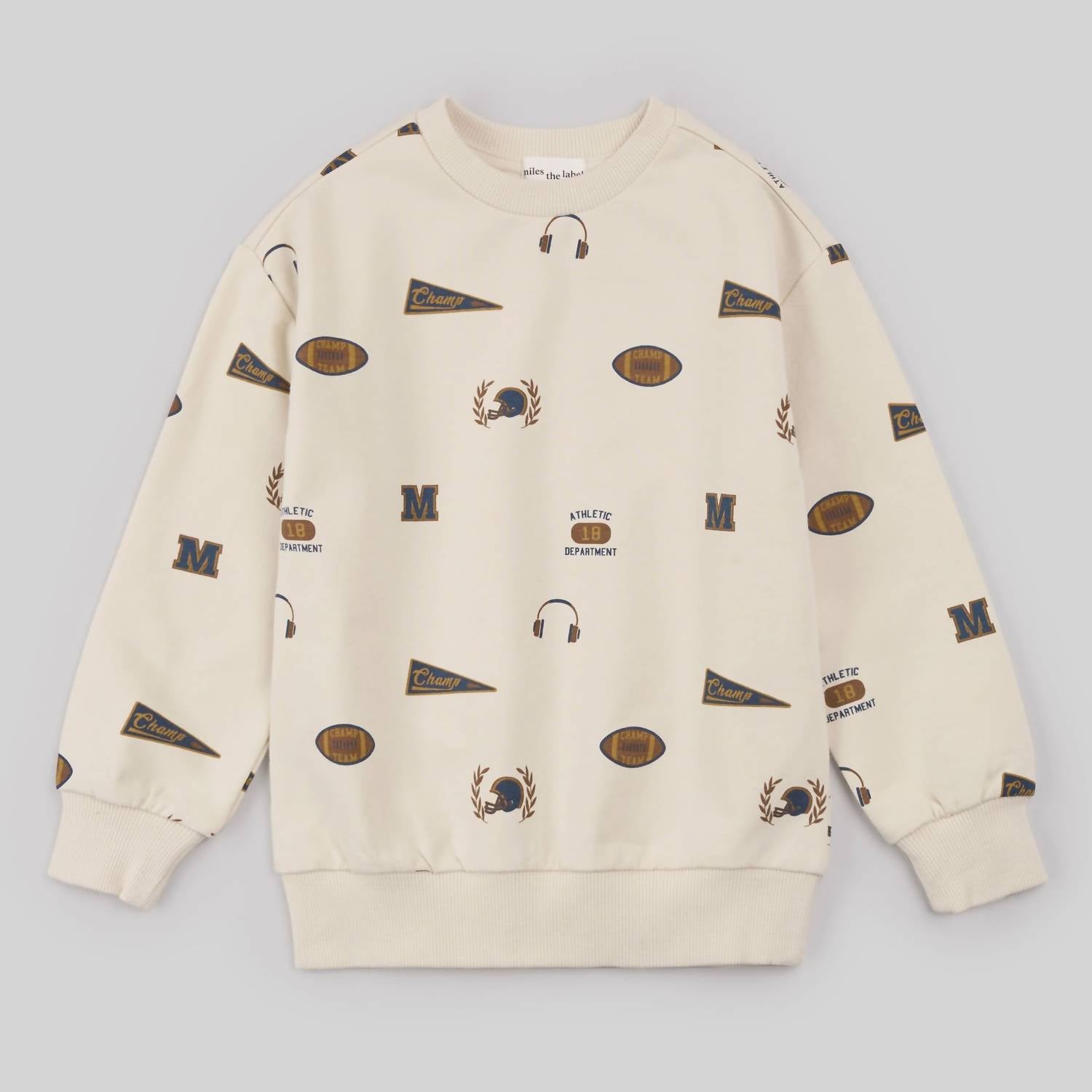 Miles Baby - Boy's Athletic Department Sweatshirt