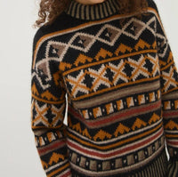 Maria Cher Kravitz Candy Pullover in black 1 - women's sweater - alternate view