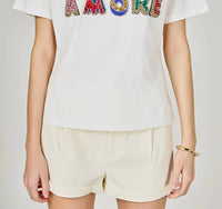 Endless Rose - World Needs More Amore Short Sleeve Top