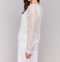 Charlie B - Fancy Yard V-neck Sweater