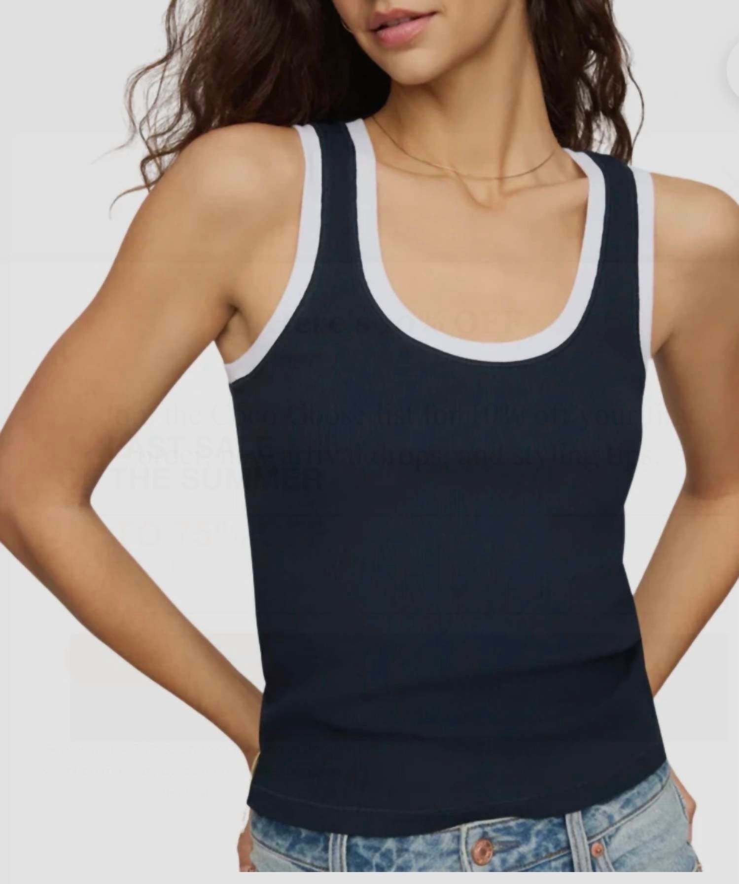 Z Supply - Sirena colorblocked rib tank