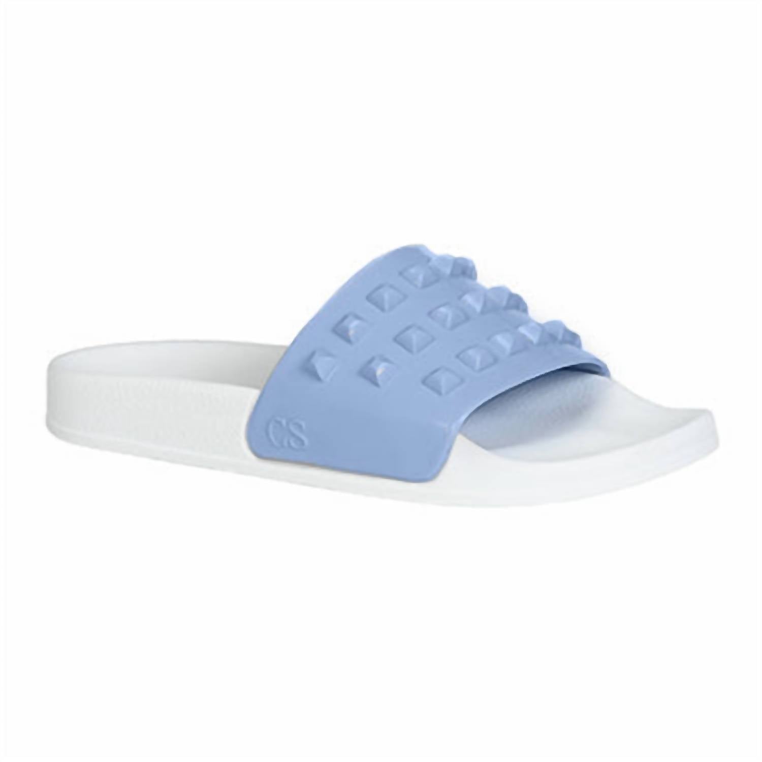 Carmen Sol - Women Franco White Slides