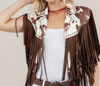 Saints & Hearts - Ranch House Fringe Shrug