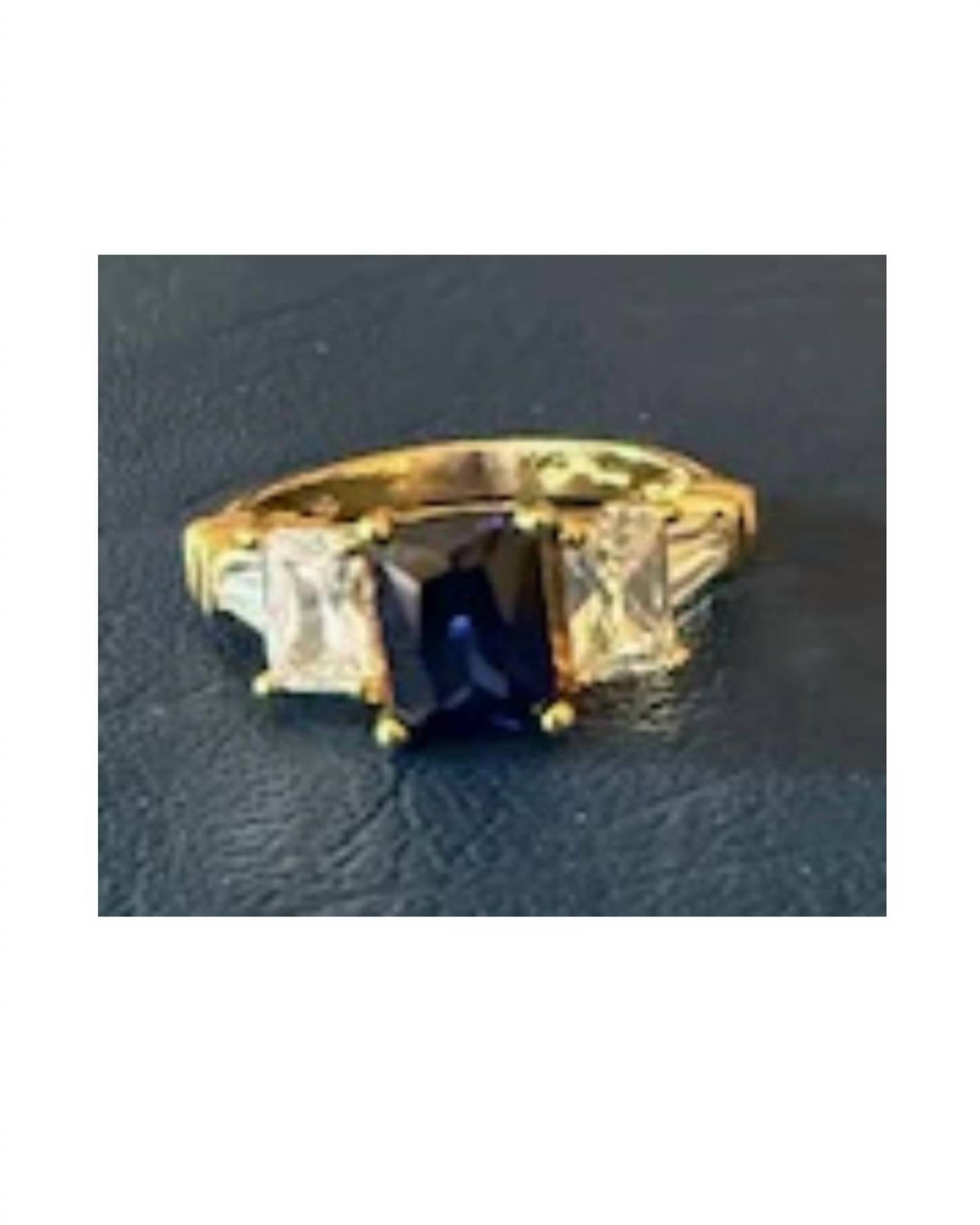 P & K Jewelry - Women's Sterling Cubic Zirconia Ring