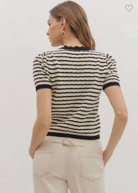 Entro - Saint-Tropez Stripe Top