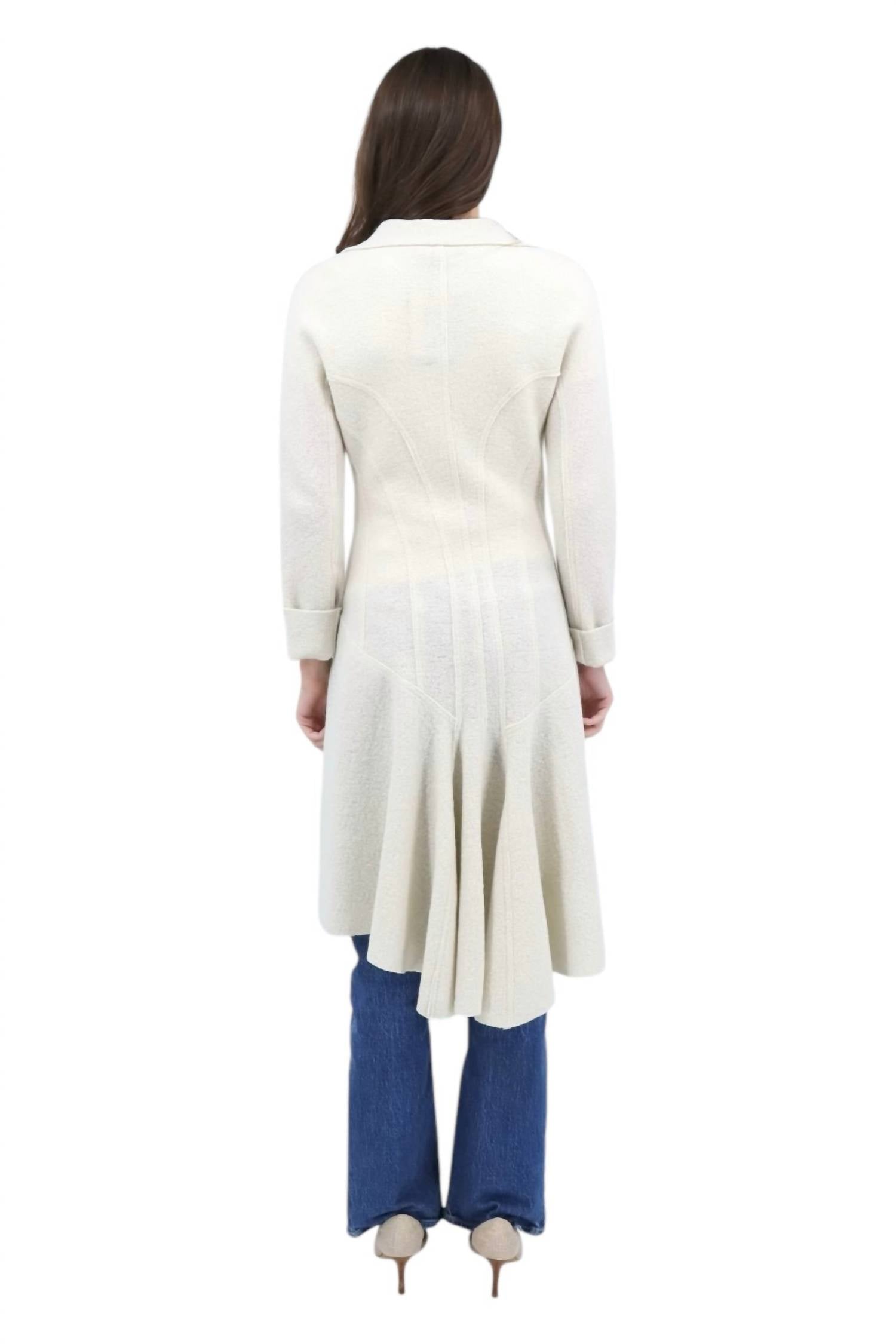 Chiara Boni - Angelique Wool Lana Coat