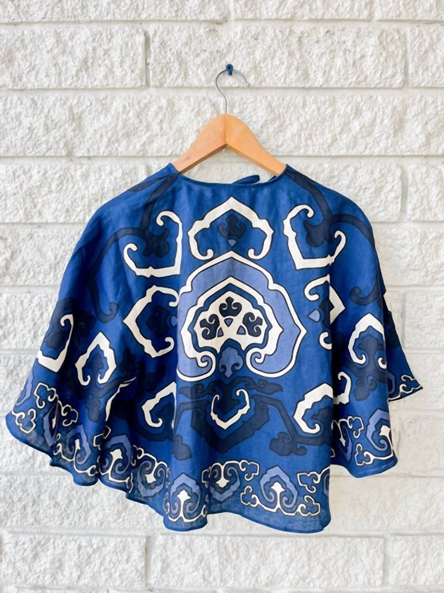 Sea - Blaise Print Top