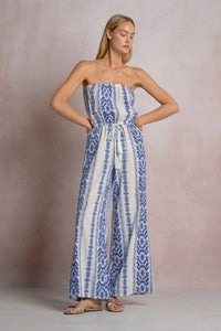 Elan - Gardenia Strapless Jumpsuit