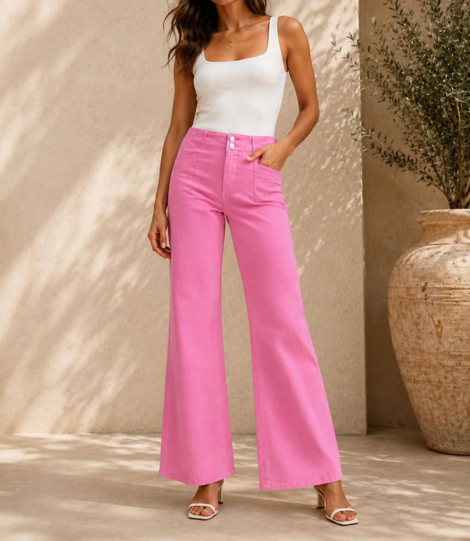 Mica Denim - Riviera Wide Leg Jean