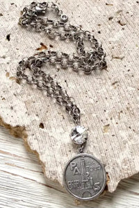 Vb & Co. - Women's Paris French Coin Necklace