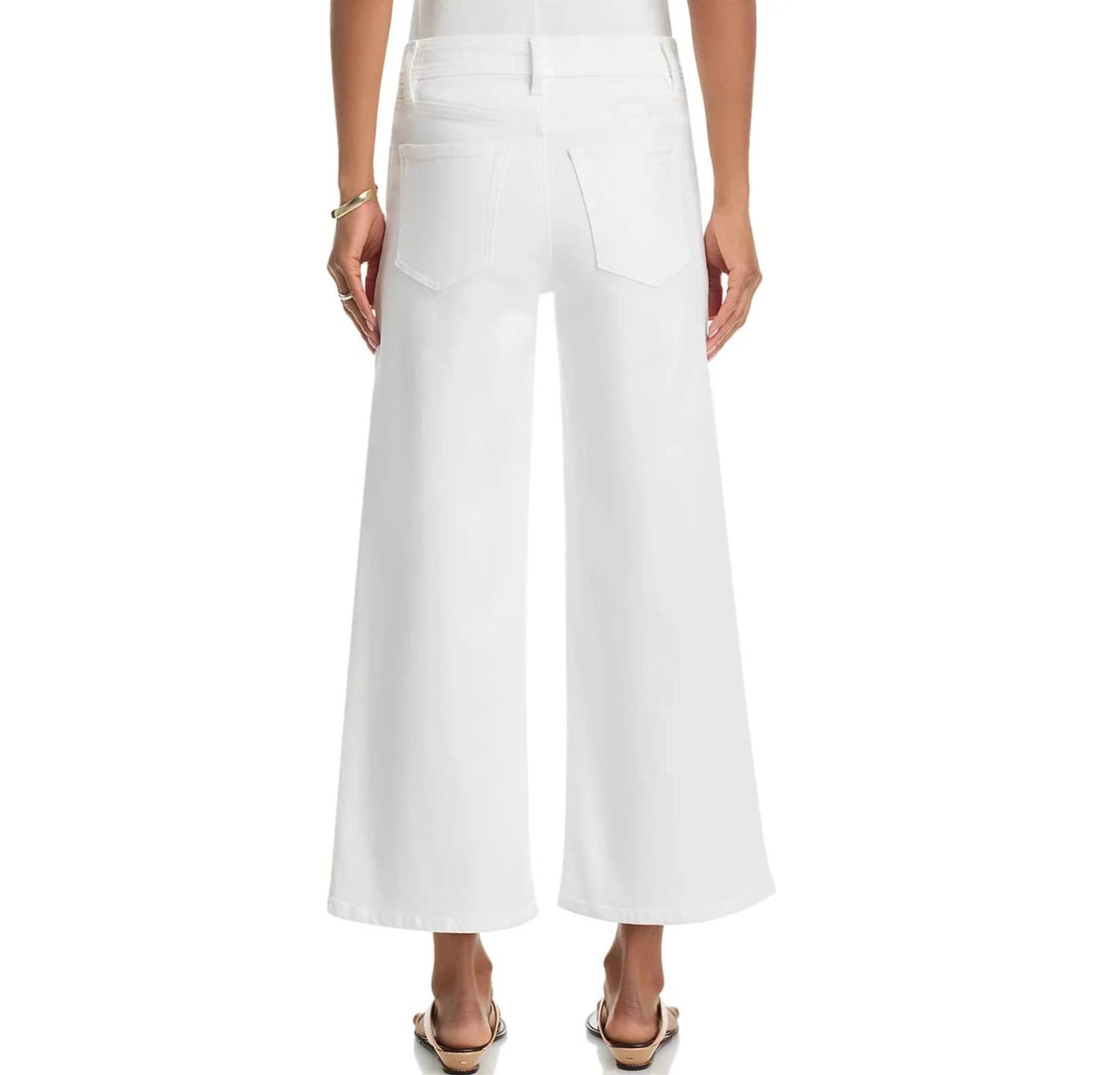Frame - Le Slim Palazzo Crop Harbor Jeans