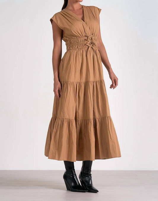 Elan - Cap Sleeve Dress