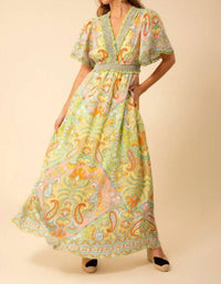 Hale Bob - Elsie Linen Maxi Dress