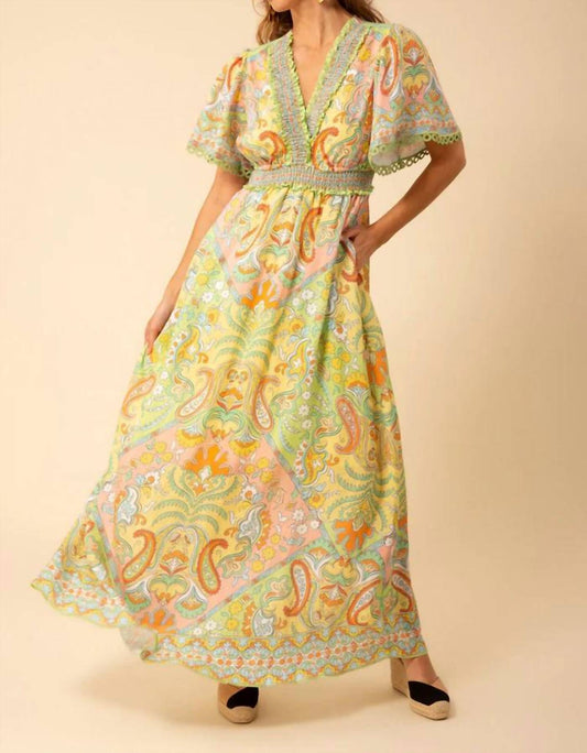 Hale Bob - Elsie Linen Maxi Dress